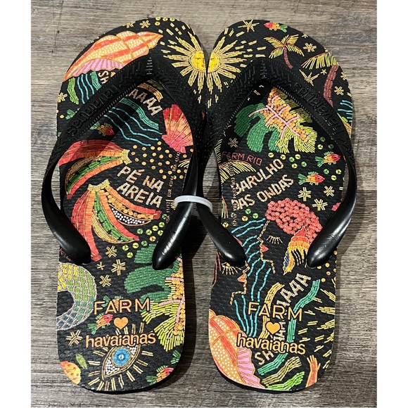 Farm Rio x Havaianas Tropical Dia De Sol Sandals - Picture 2 of 6